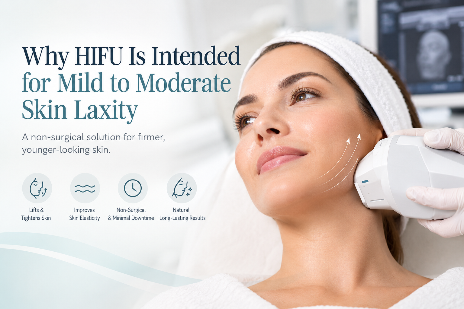 Why HIFU Is Intended for Mild to Moderate Skin Laxity